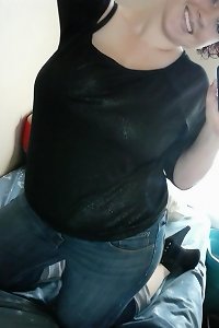 A large, sensual chick in a sultry embrace, her sundress riding up