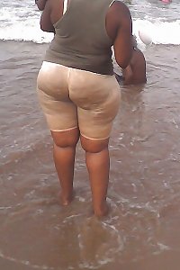 bbw mature BEACH caboose